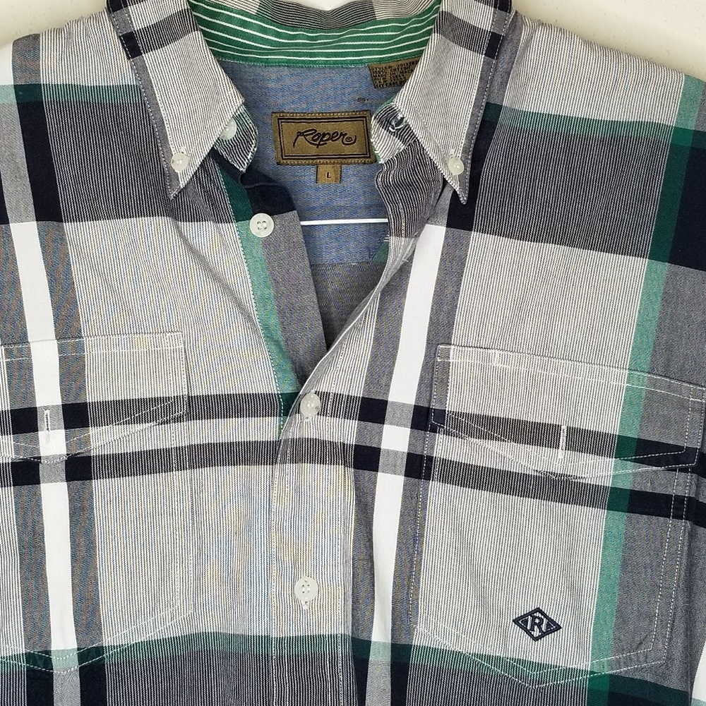 Roper long sleeve size L in excellent condition